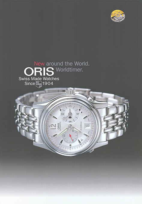 New around the World. Oris Worldtimer.