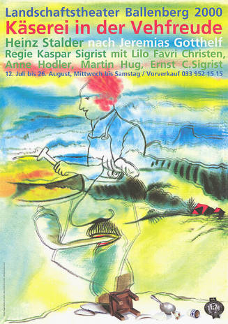 Käserei in der Vehfreude, Jeremias Gotthelf, Landschaftstheater Ballenberg 2000