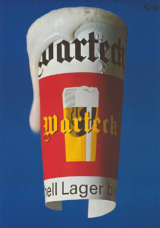 Warteck, hell Lager blond