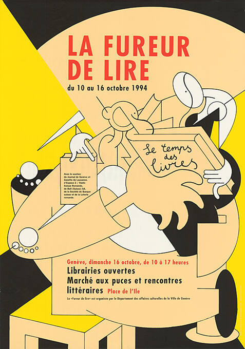 La fureur de lire, Le temps de livres