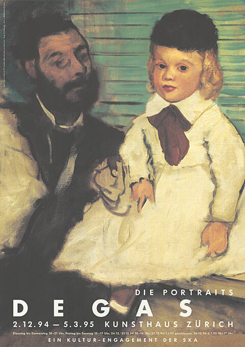 Degas, Die Portraits, Kunsthaus Zürich