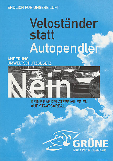 Veloständer statt Autopendler, Änderung Umweltgesetz Nein
