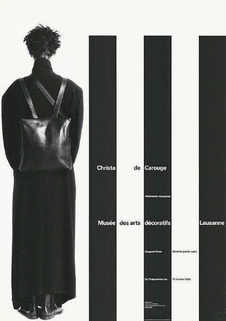 Christa de Carouge, Vêtements réinventés, Musée des arts décoratifs Lausanne