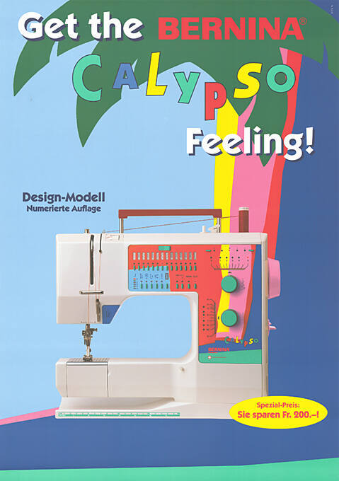 Get the Bernina Calypso-Feeling!