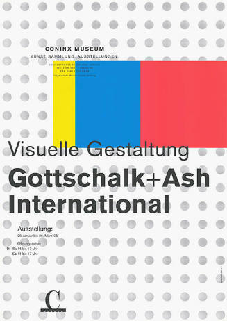 Visuelle Gestaltung, Gottschalk+Ash International, Coninx Museum