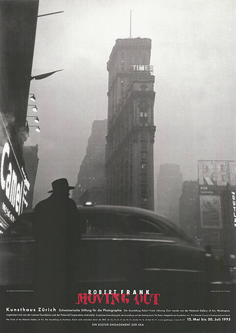 Robert Frank, Moving Out, Kunsthaus Zürich