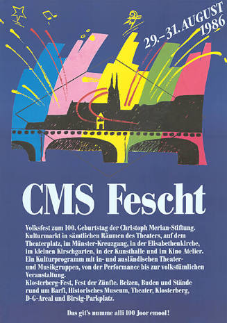 CMS Fescht, […] Das git’s numme alli 100 Joor emool!