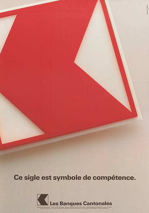 Ce sigle est symbole de compétence. Les Banques Cantonales