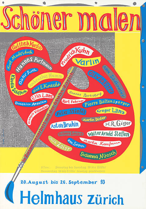 Schöner Malen, Helmhaus Zürich
