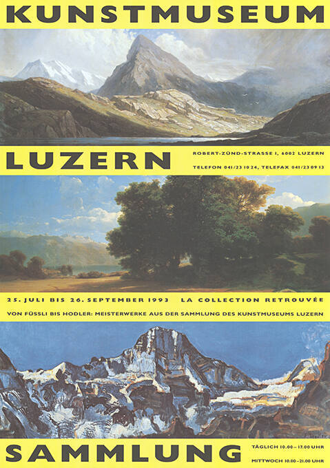 Sammlung, Kunstmuseum Luzern