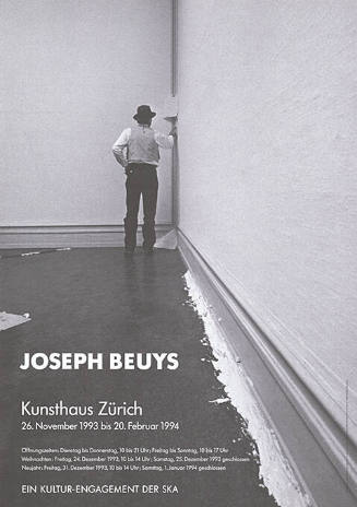 Joseph Beuys, Kunsthaus Zürich