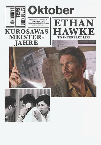 Oktober, Ethan Hawke, Kurosawas Meisterjahre, Stadtkino Basel, Landkino