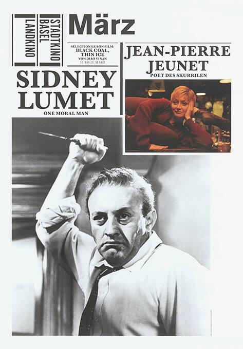 März, Sidney Lumet, Jean-Pierre Jeunet, Stadtkino Basel, Landkino