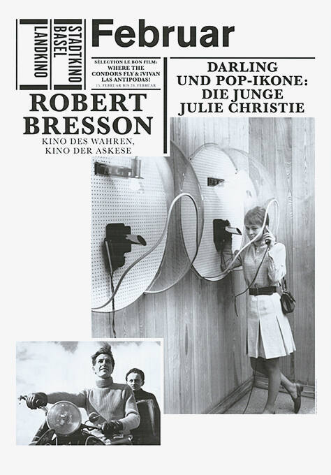 Februar, Robert Bresson, Stadtkino Basel, Landkino