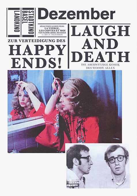 Dezember, Laugh and Death, Happy Ends! Stadtkino Basel, Landkino