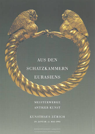 Aus den Schatzkammern Eurasiens, Kunsthaus Zürich