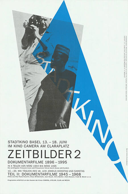 Zeitbilder 2, Cinema Camera, Stadtkino Basel