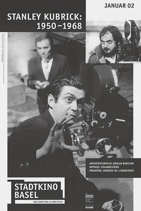 Stanley Kubrick: 1950–1968, Stadtkino Basel