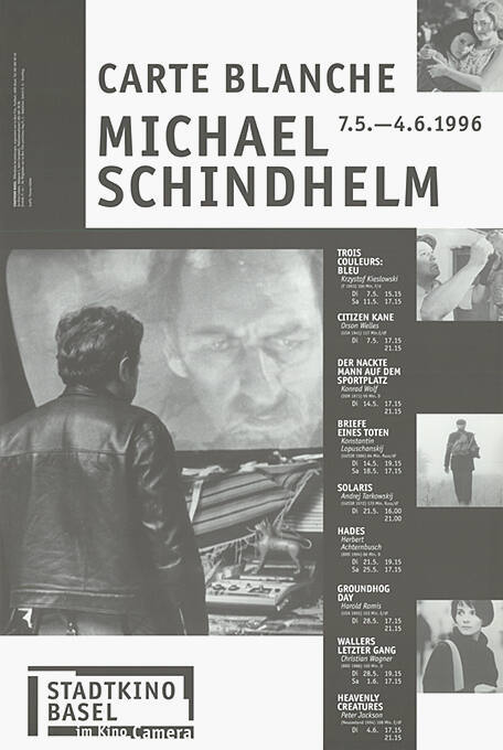 Carte Blanche, Michael Schindhelm, Stadtkino Basel