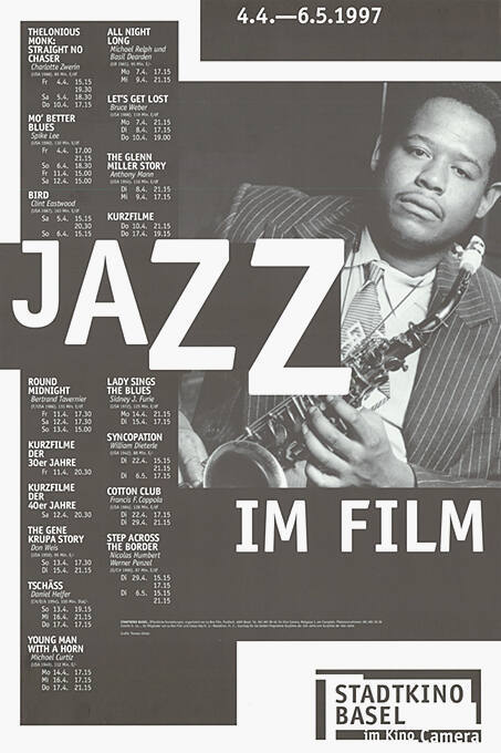 Jazz im Film, Stadtkino Basel