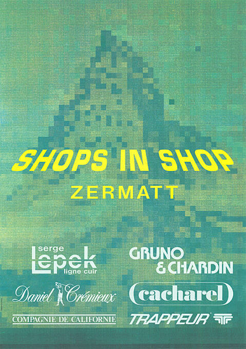 Shops in Shop, Zermatt