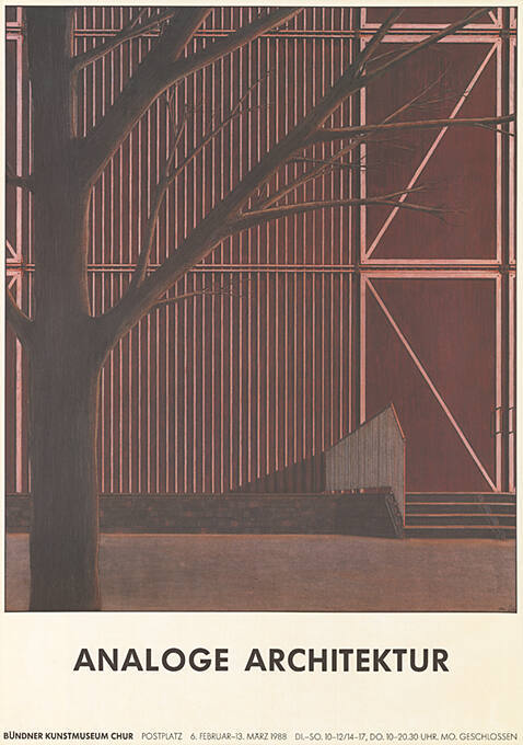Analoge Architektur, Bündner Kunstmuseum Chur