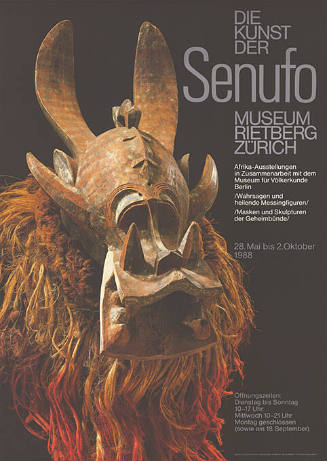 Die Kunst der Senufo, Museum Rietberg Zürich