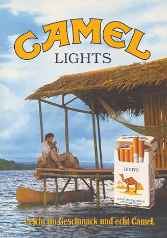 Camel Lights, Leicht im Geschmack und echt Camel.