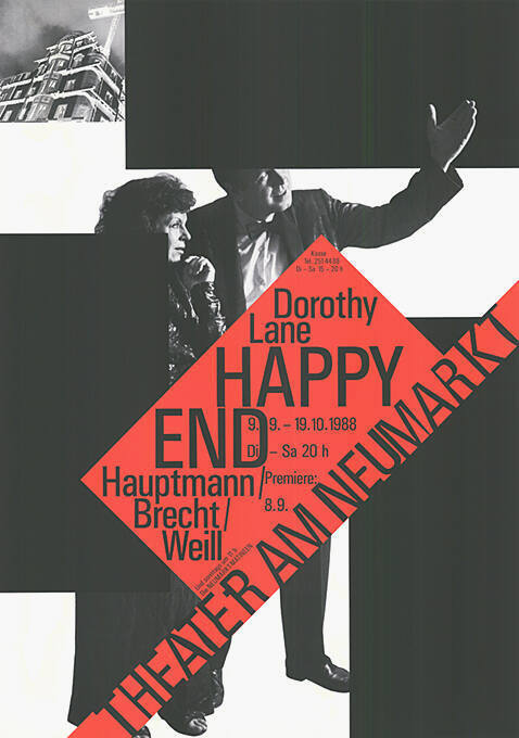 Happy End, Dorothy Lane, Theater am Neumarkt