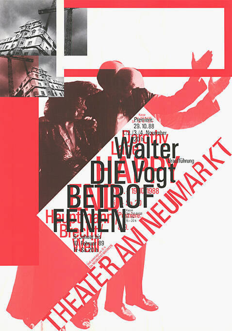 Die Betroffenen, Walter Vogt, Theater am Neumarkt