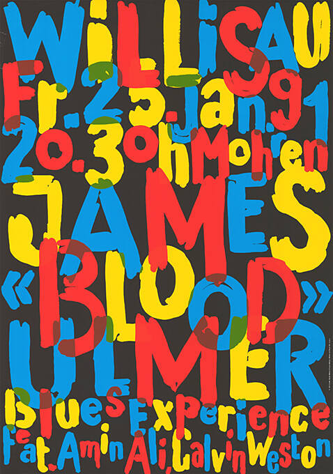 James «Blood Ulmer», Mohren, Willisau