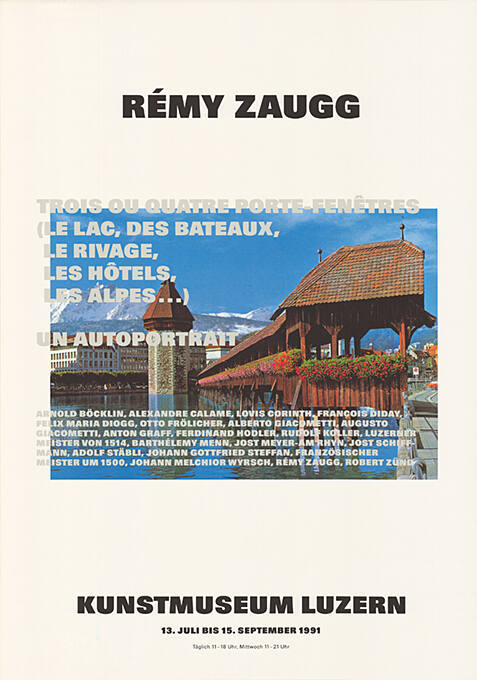 Rémy Zaugg, Kunstmuseum Luzern