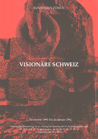 Visionäre Schweiz, Kunsthaus Zürich