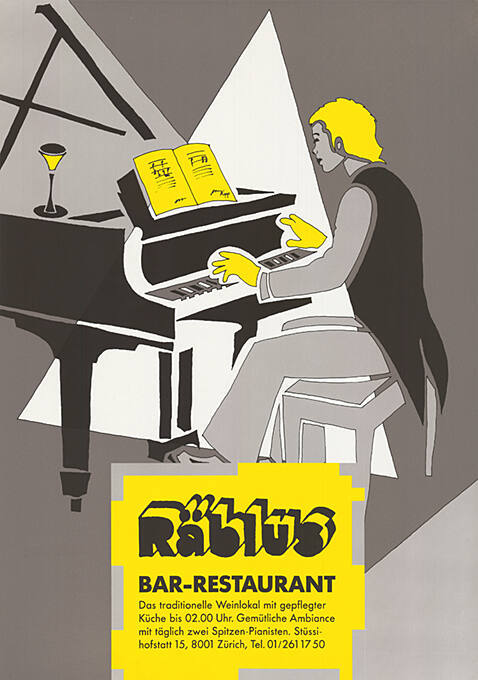 Räblus, Bar-Restaurant, Zürich