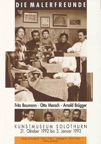 Die Malerfreunde, Fritz Baumann, Otto Morach, Arnold Brügger, Kunstmuseum Solothurn