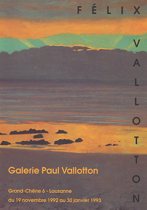 Félix Vallotton, Galerie Paul Vallotton, Lausanne