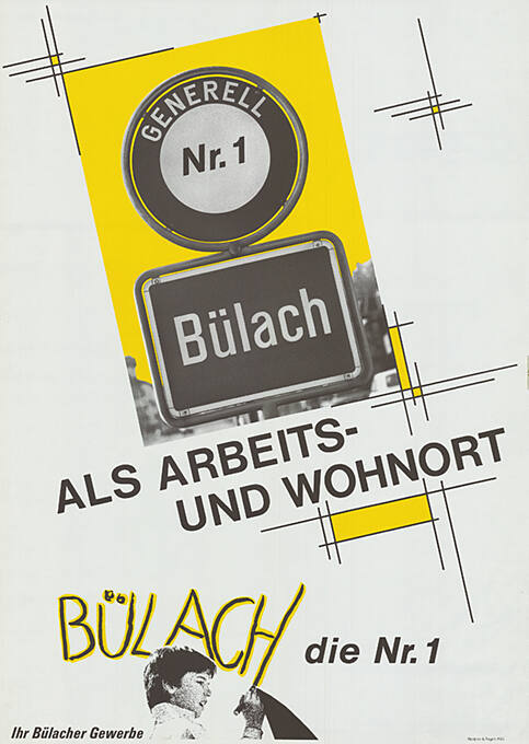 Generell Nr. 1: Bülach als Arbeits- und Wohnort