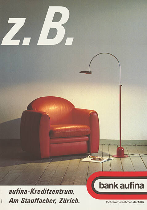 z.B., Aufina-Kreditzentrum, Am Stauffacher, Zürich, Bank Aufina