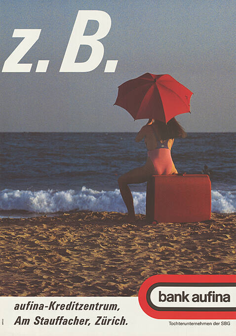z.B., Aufina-Kreditzentrum, Am Stauffacher, Zürich, Bank Aufina