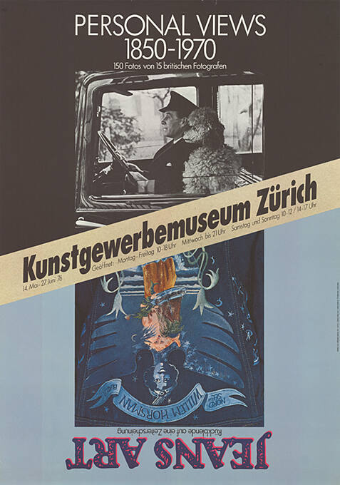 Personal Views 1850–1970, Jeans Art, Kunstgewerbemuseum Zürich