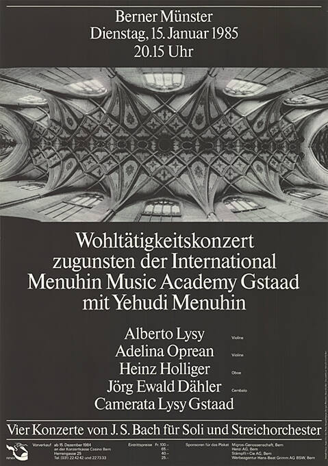 Menuhin Music Academy, Gstaad