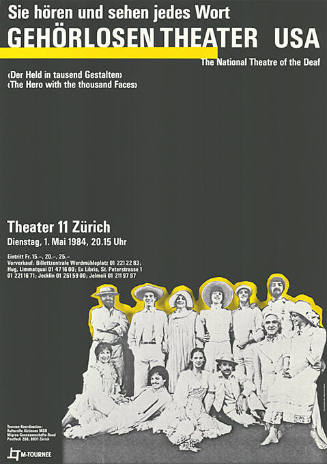 Gehörlosentheater USA, The National Theatre of the Deaf, Theater 11