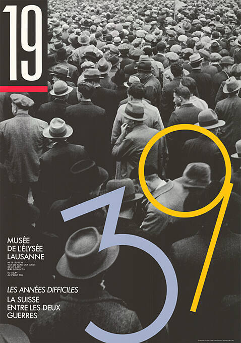 1939, Les années difficiles, Musée de l’Elysée, Lausanne