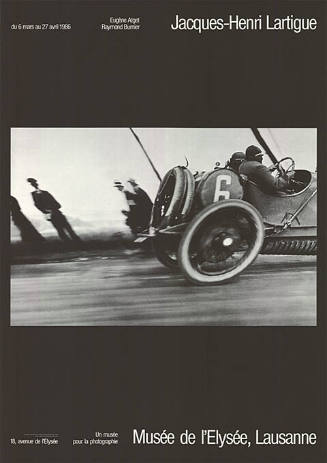 Jacques-Henri Lartigue, Musée de l’Elysée, Lausanne