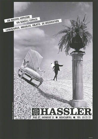 Hassler, Un nouvel horizon, un nouvel espace, luminaires, meubles, objets de décoration