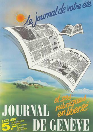 Journal de Genève, Le journal de votre été