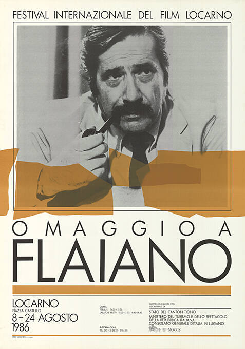 Omaggio a Flaiano, Piazza Castello Locarno