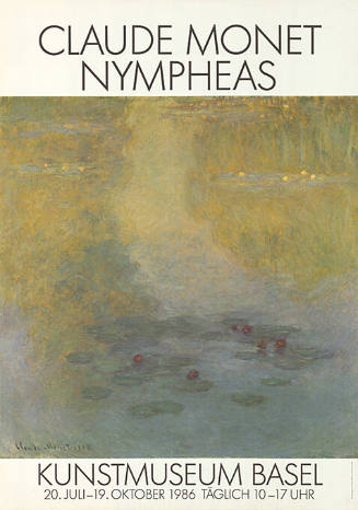 Claude Monet, Nymphéas, Kunstmuseum Basel