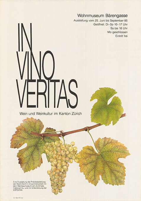 In Vino Veritas, Wohnmuseum Bärengasse