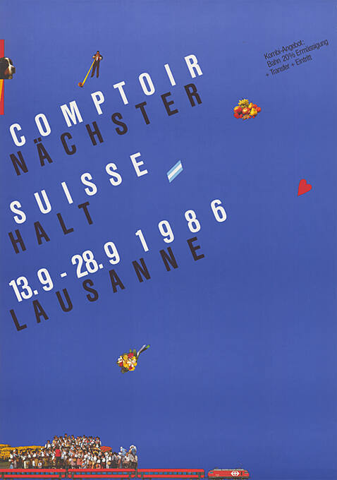 Comptoir Suisse, Nächster Halt Lausanne